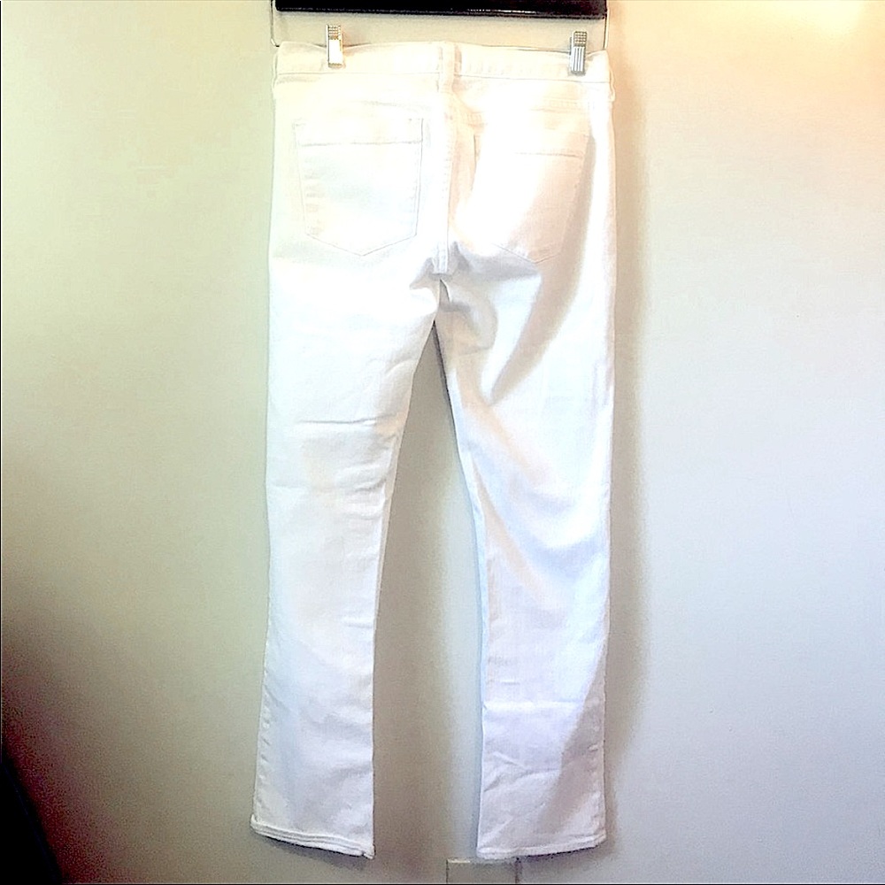 EUC J. Crew Matchstick White Jeans - Picture 6 of 8